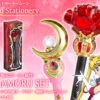 BANDAI Premium SailorMoon Prism Indication Stationery Ball Stick USAGI & MAMORU SET