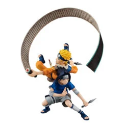 MegaHouse G.E.M. Series Remix Naruto Shippuden Uzumaki Naruto & Sasuke PVC Figure -Toy Model Shop 001 45211.1481871185