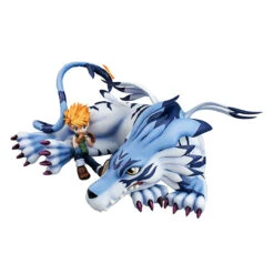 MegaHouse G.E.M.Digimon Adventure Garurumon & Ishida Yamato PVC Figure -Toy Model Shop 001 73646.1451021356