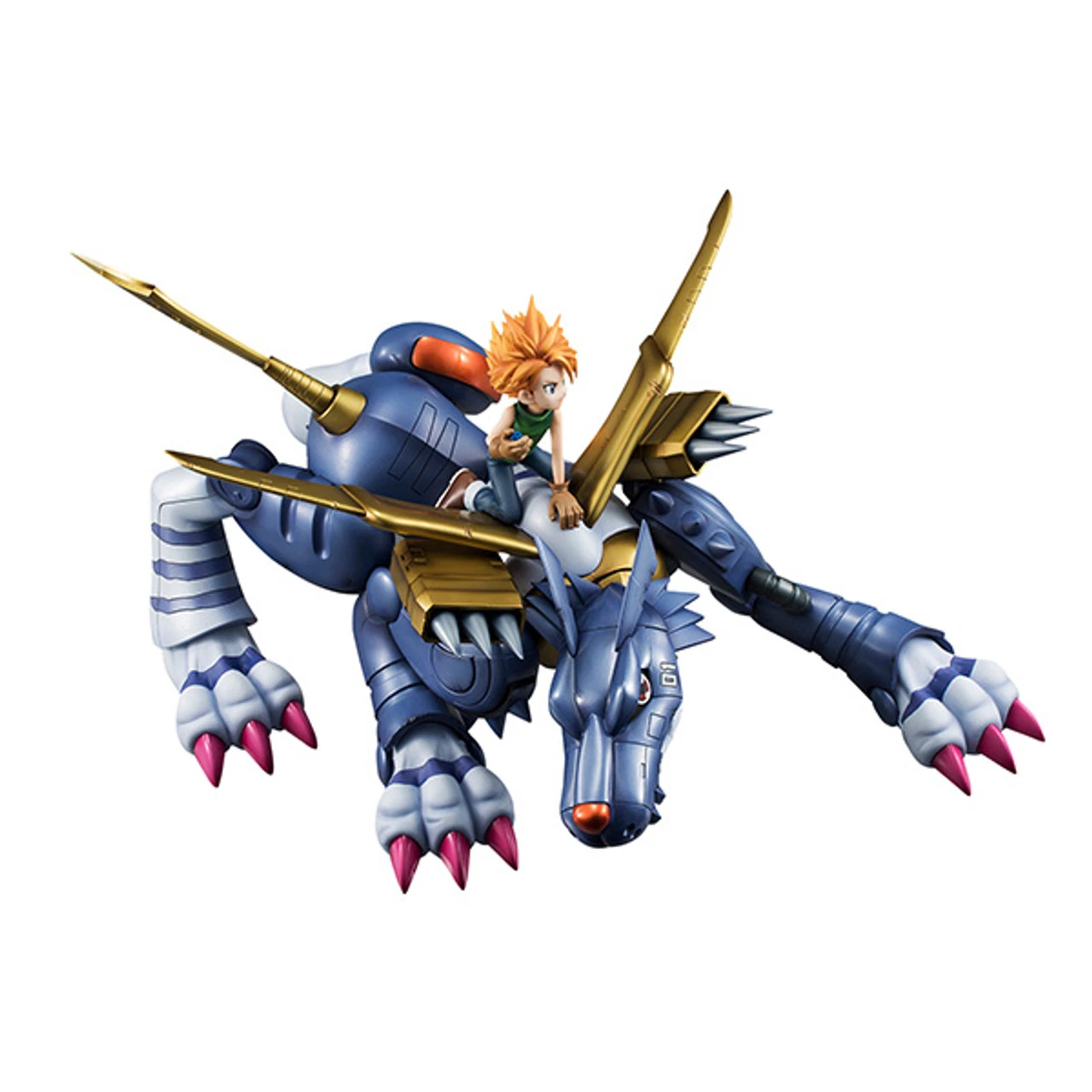 MegaHouse Precious G.E.M. Series Digimon Adventure MetalGarurumon & Yamato Ishida 4 MegaHouse Precious G.E.M. Series Digimon Adventure MetalGarurumon & Yamato Ishida - Image 2