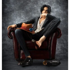 MegaHouse Portrait.Of.Pirates One Piece S.O.C Portgas D Ace 1/8 PVC Figure (Completed) -Toy Model Shop 004 33891.1504776835