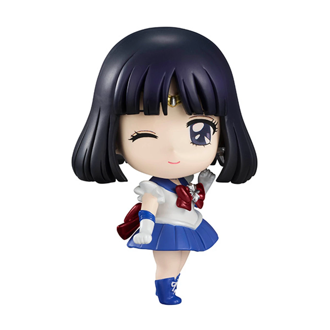 MegaHouse Petit Chara Deluxe! Sailor Moon Sailor Saturn W/SailorMoon Face 7 MegaHouse Petit Chara Deluxe! Sailor Moon Sailor Saturn W/SailorMoon Face - Image 5