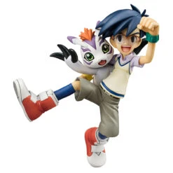 MegaHouse G.E.M.Digimon Adventure (Joe Kido & Gomamon) + (Sora Takenouchi & Piyomon) 2 Of SET -Toy Model Shop 006 06588.1432024149