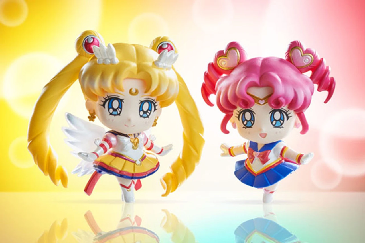 MegaHouse Petit Chara Sailor Moon Stars Set Of 5 4 MegaHouse Petit Chara Sailor Moon Stars Set Of 5 - Image 2