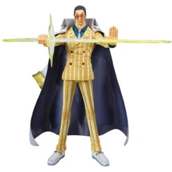 MegaHouse Portrait.Of.Pirates One Piece NEO-DX Navy Headquarters General Kizaru (Borsalino) PVC Figure -Toy Model Shop 006 34899.1527065504