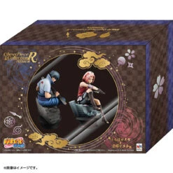 MegaHouse Chess Piece Collection R Premium NARUTO Shippuden Sasuke And Haruno Sakura SET -Toy Model Shop 006 61180.1464947278