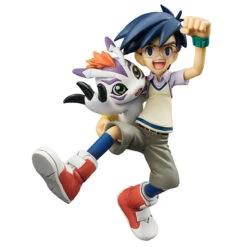 MegaHouse G.E.M.Digimon Adventure (Joe Kido & Gomamon) + (Sora Takenouchi & Piyomon) 2 Of SET -Toy Model Shop 007 40508.1432024149
