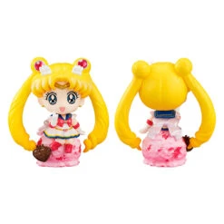 MegaHouse Petit Chara Land Sailor Moon Ice Cream Party Assorted Set PVC Figure -Toy Model Shop 007 85223.1444289534