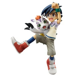 MegaHouse G.E.M.Digimon Adventure (Joe Kido & Gomamon) + (Sora Takenouchi & Piyomon) 2 Of SET -Toy Model Shop 008 71483.1432024148