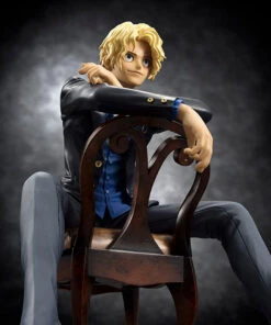 MegaHouse Portrait.Of.Pirates One Piece S.O.C Sabo 1/8 PVC Figure -Toy Model Shop 009 69612.1470728556