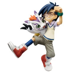 MegaHouse G.E.M.Digimon Adventure (Joe Kido & Gomamon) + (Sora Takenouchi & Piyomon) 2 Of SET -Toy Model Shop 010 85364.1432024149