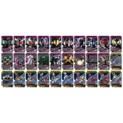 MegaHouse BANDAI Premium COMPLETE SELECTION MODIFICATION RIDERCARD Of DECADRIVER Kamen Masked Rider(30 Pieces)