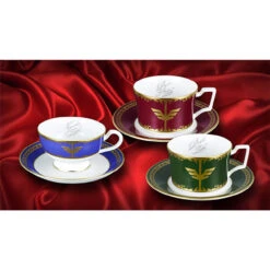 Bandai Mobile Suit Gundam Zabi Family Tea Cup 2nd Degin / Dozle / Kishiria