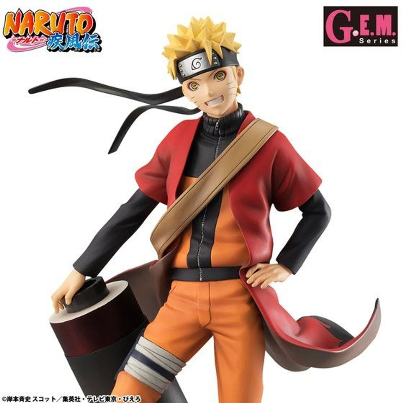 MegaHouse G.E.M. Series Naruto Shippuden Uzumaki Naruto Sennin Mode PVC Figure 3 MegaHouse G.E.M. Series Naruto Shippuden Uzumaki Naruto Sennin Mode PVC Figure