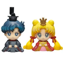 Bandai Petit Chara! Pretty Guardian Sailor Moon Hinamatsuri [Usagi&Mori Ver.]&[Haruka&Michiru Ver.] Set PVC Figure -Toy Model Shop 1000129216 4 08583.1538191476