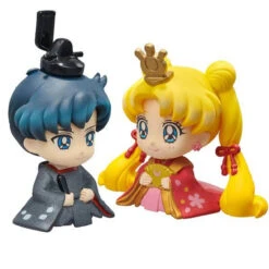 Bandai Petit Chara! Pretty Guardian Sailor Moon Hinamatsuri [Usagi&Mori Ver.]&[Haruka&Michiru Ver.] Set PVC Figure -Toy Model Shop 1000129216 6 63819.1538191476