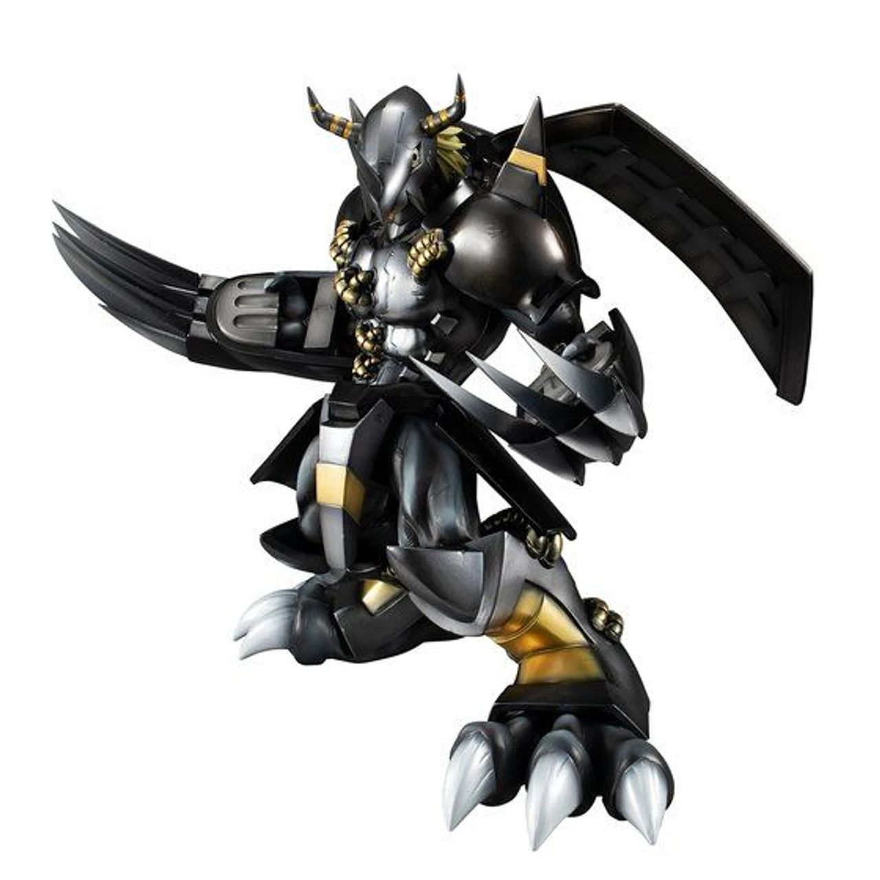 MegaHouse Precious G.E.M. Series Digimon Adventure 02 Black WarGreymon PVC Figure 3 MegaHouse Precious G.E.M. Series Digimon Adventure 02 Black WarGreymon PVC Figure