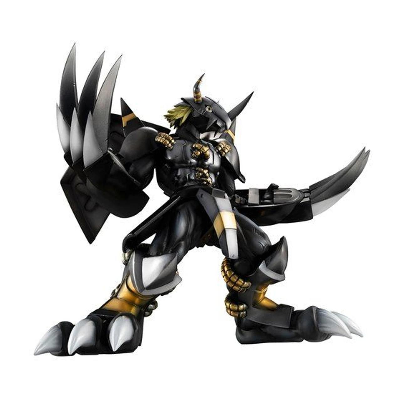 MegaHouse Precious G.E.M. Series Digimon Adventure 02 Black WarGreymon PVC Figure 4 MegaHouse Precious G.E.M. Series Digimon Adventure 02 Black WarGreymon PVC Figure - Image 2