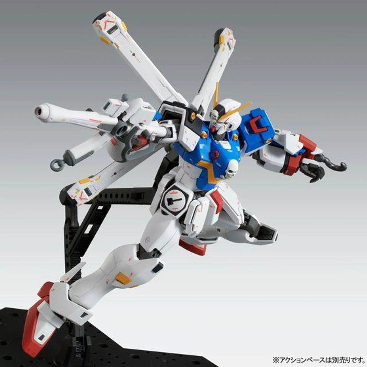 Bandai MG 1/100 Crossbone Gundam X1 (PATCHWORK) Ver. Ka Plastic Model ( JAN 2022 ) 10 Bandai MG 1/100 Crossbone Gundam X1 (PATCHWORK) Ver. Ka Plastic Model ( JAN 2022 ) - Image 8
