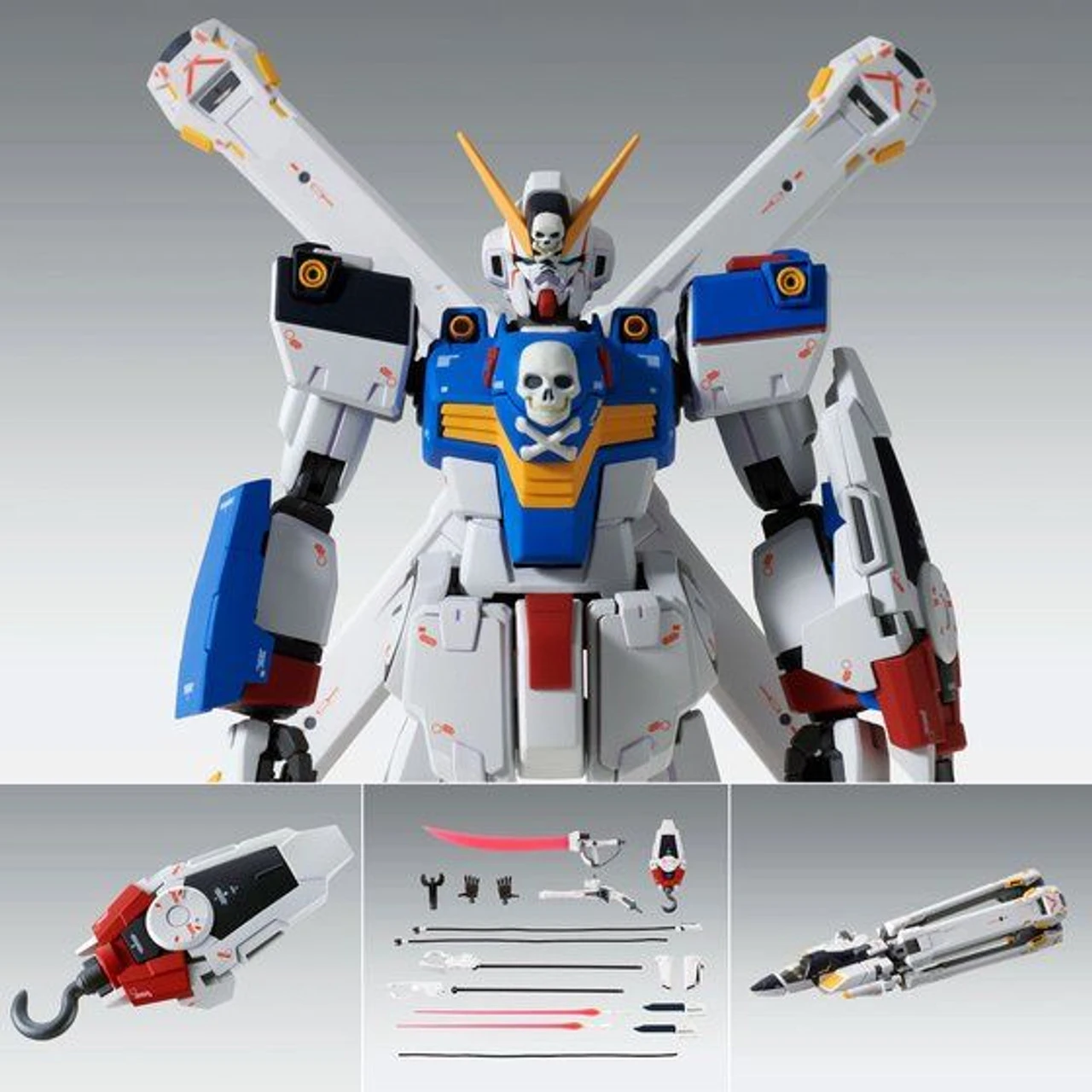 Bandai MG 1/100 Crossbone Gundam X1 (PATCHWORK) Ver. Ka Plastic Model ( JAN 2022 ) 11 Bandai MG 1/100 Crossbone Gundam X1 (PATCHWORK) Ver. Ka Plastic Model ( JAN 2022 ) - Image 9