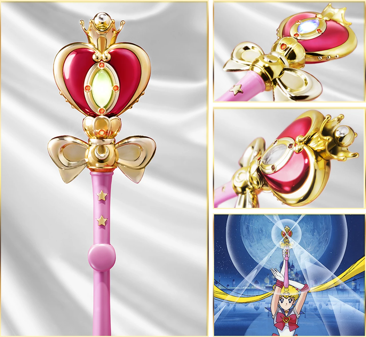 BANDAI PROPLICA Spiral Heart Moon Rod 1/1 Full Sacle 8 BANDAI PROPLICA Spiral Heart Moon Rod 1/1 Full Sacle - Image 6