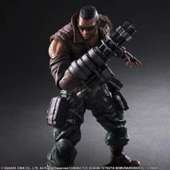 Square Enix Final Fantasy VII Remake Play Arts Kai No.2 Barret Wallace Action Figure