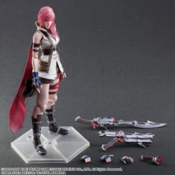 Square Enix Dissidia Final Fantasy Play Arts Kai Lightning Action Figure (Completed) -Toy Model Shop 71LwQdMBjFL. SL1000 23622.1505892682