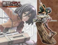 Kotobukiya ARTFX J Attack On Titan - Mikasa Ackerman Renewal Package Ver. 1/8 PVC Figure