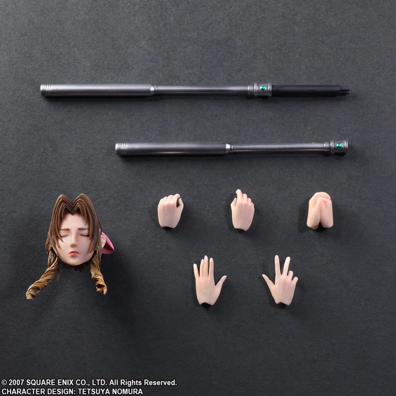 Square Enix Play Arts Kai Crisis Core Final Fantasy VII Aerith Action Figure 6 Square Enix Play Arts Kai Crisis Core Final Fantasy VII Aerith Action Figure - Image 4