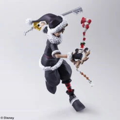 Square Enix BRING ARTS KINGDOM HEARTS II - Sora Christmas Town Ver. Action Figure ( IN STOCK ) -Toy Model Shop FIGURE 042519 06 27393.1537256555