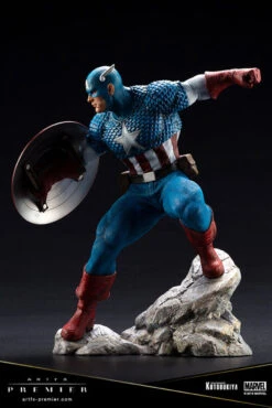 Kotobukiya ARTFX PREMIER MARVEL UNIVERSE Captain America 1/10 PVC Figure -Toy Model Shop FIGURE 046382 05 96547.1550646361