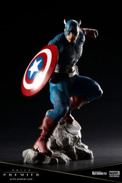 Kotobukiya ARTFX PREMIER MARVEL UNIVERSE Captain America 1/10 PVC Figure -Toy Model Shop FIGURE 046382 07 36248.1550646361