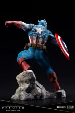 Kotobukiya ARTFX PREMIER MARVEL UNIVERSE Captain America 1/10 PVC Figure -Toy Model Shop FIGURE 046382 08 09040.1550646361