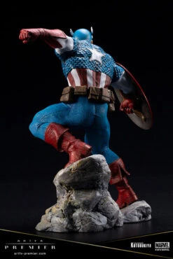 Kotobukiya ARTFX PREMIER MARVEL UNIVERSE Captain America 1/10 PVC Figure -Toy Model Shop FIGURE 046382 09 72618.1550646361