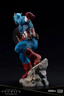 Kotobukiya ARTFX PREMIER MARVEL UNIVERSE Captain America 1/10 PVC Figure -Toy Model Shop FIGURE 046382 10 37543.1550646361