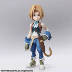 Square Enix FINAL FANTASY IX BRING ARTS Zidane Tribal & Garnet Til Alexandros XVII Action Figure