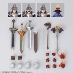 Square Enix FINAL FANTASY IX BRING ARTS VIVI Ornitier & Adelbert Steiner Action Figure -Toy Model Shop FIGURE 050732 10 09824.1563433344