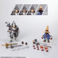 Square Enix FINAL FANTASY IX BRING ARTS VIVI Ornitier & Adelbert Steiner Action Figure -Toy Model Shop FIGURE 050732 11 21915.1563433344