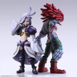 Square Enix FINAL FANTASY IX BRING ARTS Kuja & Amarant Coral Action Figure