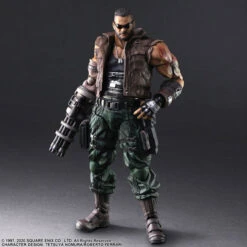 Square Enix Final Fantasy VII Remake Play Arts Kai Barret Wallace Version 2 Action Figure
