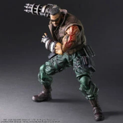 Square Enix Final Fantasy VII Remake Play Arts Kai Barret Wallace Version 2 Action Figure -Toy Model Shop FIGURE 058007 06 79074.1586833364