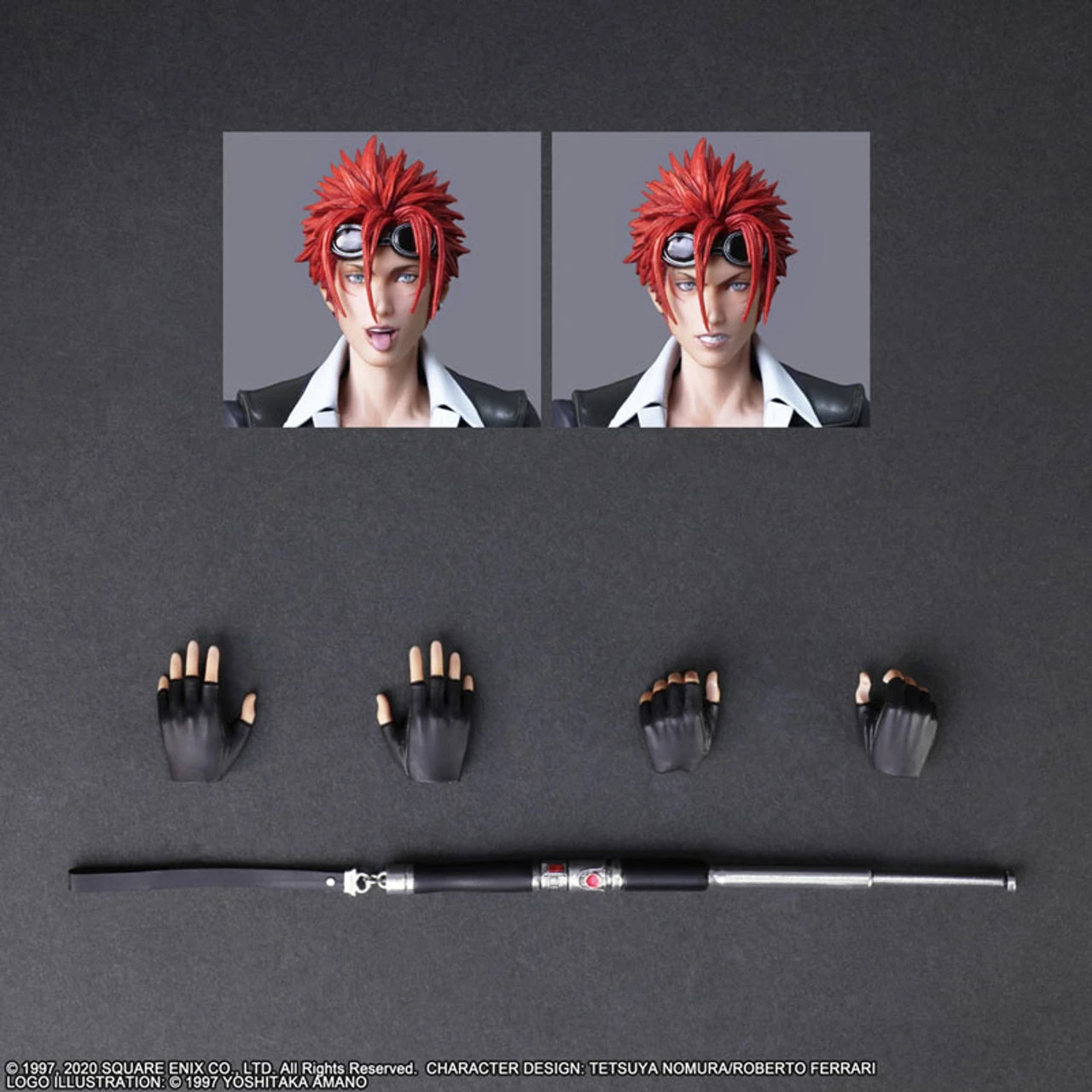 Square Enix Final Fantasy VII Remake Play Arts Kai Reno Action Figure 10 Square Enix Final Fantasy VII Remake Play Arts Kai Reno Action Figure - Image 8