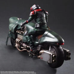 Square Enix Final Fantasy VII Remake PLAY ARTS KAI Elite Motorcycle Security Officer & Motorcycle SET -Toy Model Shop FIGURE 141135 03 34881.1655441592