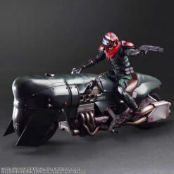 Square Enix Final Fantasy VII Remake PLAY ARTS KAI Elite Motorcycle Security Officer & Motorcycle SET -Toy Model Shop FIGURE 141135 04 52187.1655441628