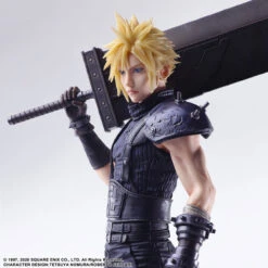 Square Enix Final Fantasy VII Remake STATIC ARTS Cloud Strife Action Figure -Toy Model Shop FIGURE 141136 04 77128.1655440406