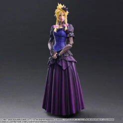 Square Enix Final Fantasy VII Remake Play Arts Kai Cloud Strife -Dress Ver.-