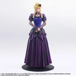 Square Enix Final Fantasy VII Remake Static Arts Cloud Strife -Dress Ver.-