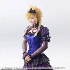 Square Enix Final Fantasy VII Remake Static Arts Cloud Strife -Dress Ver.- -Toy Model Shop FIGURE 142673 04 85897.1658471387