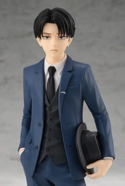 GOOD SMILE COMPANY POP UP PARADE Levi: Suit Ver. (Attack On Titan) Complete Figure -Toy Model Shop FIGURE 152756 07 87746.1680235870