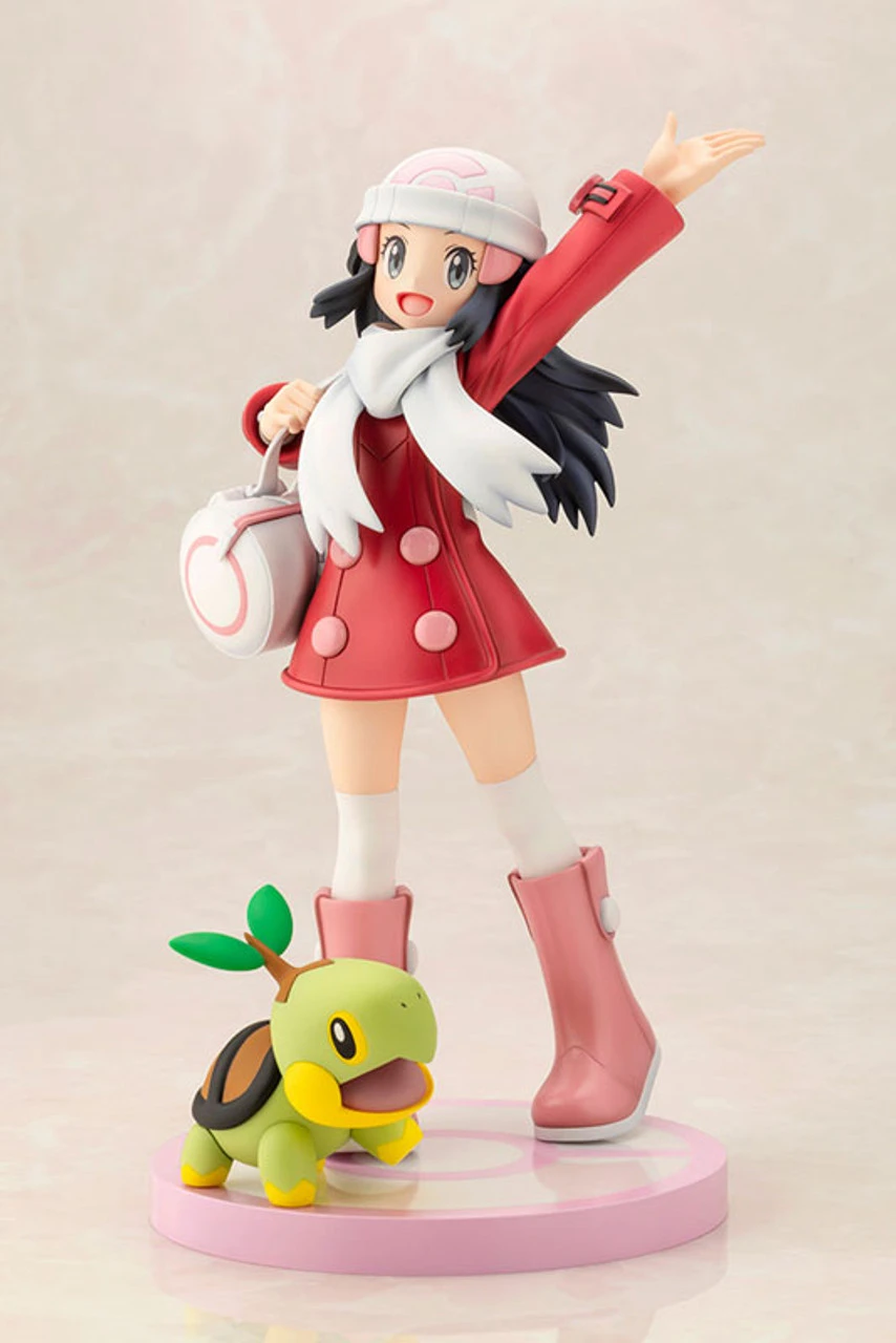 Kotobukiya ARTFX J Dawn With Turtwig (Pokemon) 1/8 Complete Figure 3 Kotobukiya ARTFX J Dawn With Turtwig (Pokemon) 1/8 Complete Figure
